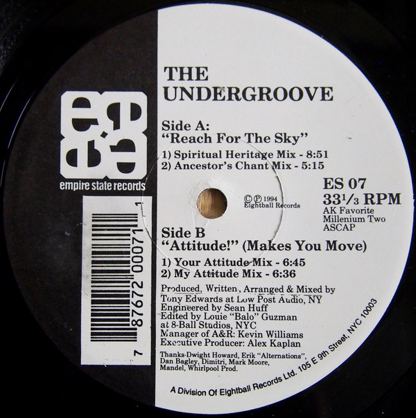 the undergroove Reach For The Sky