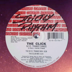 the click trance dance strictly rhythm records